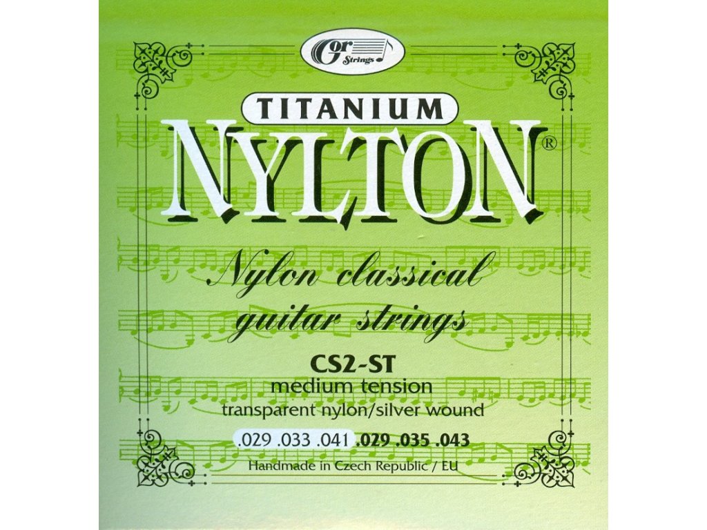 Gorstrings NYLTON CS2-ST-Titanium